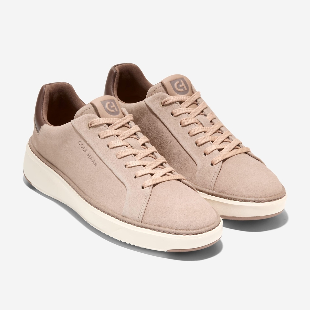 Cole Haan Men's Beige and Brown Sneakers